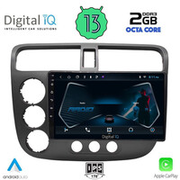 DIGITAL IQ RTC 5187_CPA (9inc) MULTIMEDIA TABLET for HONDA CIVIC 4D mod. 2001-2006