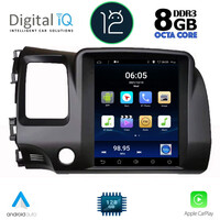 DIGITAL IQ BXD 8988_CPA TESLA STYLE for HONDA CIVIC 4D mod. 2006-2012
