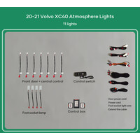 Digital iQ Ambient Light Volvo  XC40 mod. 2018>, 11 Lights, 64 Colors