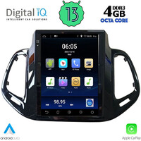 DIGITAL IQ BXD 6878_CPA TESLA STYLE for JEEP COMPASS mod. 2017-2020