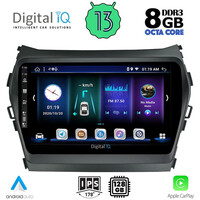 DIGITAL IQ BXD 8238_CPA (9inc) MULTIMEDIA TABLET for HYUNDAI IX45 mod. 2013-2017