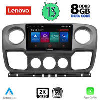 LENOVO SSW 10463_CPA (10inc) MULTIMEDIA TABLET for NISSAN NV400 - OPEL MOVANO - RENAULT MASTER mod. 2010-2020