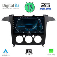 DIGITAL IQ RTC 5175_CPA A/C (9inc) MULTIMEDIA TABLET for FORD SMAX mod. 2006-2014
