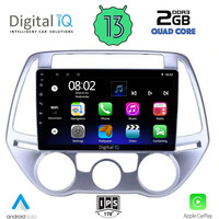 DIGITAL IQ RSB 2227_CPA A/C (9inc) MULTIMEDIA TABLET for HYUNDAI i20 mod. 2008-2012