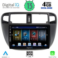 DIGITAL IQ BXD 6186_CPA A/C (9inc) MULTIMEDIA TABLET for HONDA CIVIC mod. 1995-2001