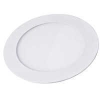 POWERTECH LED panel PT-1270 χωνευτό, 18W, Φ22cm, 4000K, 1440lm, λευκό