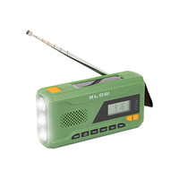 DM-77-541 . Φορητό αναλογικό ραδιόφωνο AM/FM με ηλιακό πάνελ και φακό BLOW RA11