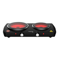 BORMANN ELITE BEP3210 BORMANN Elite BEP3210 Επιτραπέζια Εστία Κεραμική Διπλή Ηλεκτρική 2100W