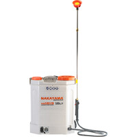 NAKAYAMA NS1619 NAKAYAMA NS1619 Ψεκαστήρας Πλάτης Μπαταρίας 12V,8Ah,16Lt με Ανοξείδωτο Τηλεσκοπικό Αυλό