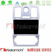 Nakamichi Nam5260 Series 4core Android12 4+64gb Chrysler 300c Navigation Multimedia Tablet 9 με Carplay & Android Auto u-n44-Ch0743