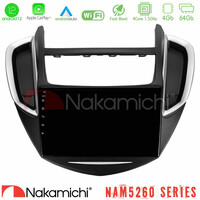 Nakamichi Nam5260 Series 4core Android12 4+64gb Chevrolet Trax 2013-2020 Navigation Multimedia Tablet 9 με Carplay & Android Auto u-n44-Cv0053