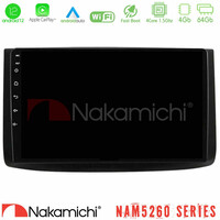 Nakamichi Nam5260 Series 4core Android12 4+64gb Chevrolet Aveo 2006-2010 Navigation Multimedia Tablet 9 με Carplay & Android Auto u-n44-Cv0725