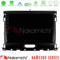 Nakamichi Nam5260 Series 4core Android12 4+64gb Ford Ranger 2017-2022 Navigation Multimedia Tablet 9 με Carplay & Android Auto u-n44-Fd0631