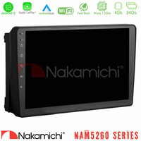 Nakamichi Nam5260 Series 4core Android12 4+64gb Ford 2007-&Gt; Navigation Multimedia Tablet 9 με Carplay & Android Auto u-n44-Fd148n