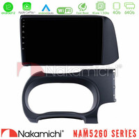Nakamichi Nam5260 Series 4core Android12 4+64gb Hyundai i10 Navigation Multimedia Tablet 9 με Carplay &Amp; Android Auto u-n44-Hy0679