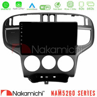 Nakamichi Nam5260 Series 4core Android12 4+64gb Hyundai Matrix 2001-2010 Navigation Multimedia Tablet 9 με Carplay &Amp; Android Auto u-n44-Hy1024