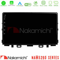 Nakamichi Nam5260 Series 4core Android12 4+64gb kia Stonic Navigation Multimedia Tablet 9 με Carplay &Amp; Android Auto u-n44-Ki0545