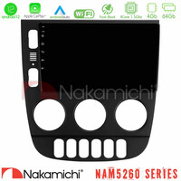 Nakamichi Nam5260 Series 4core Android12 4+64gb Mercedes ml Class 1998-2005 Navigation Multimedia Tablet 9 με Carplay &Amp; Android Auto u-n44-Mb1418