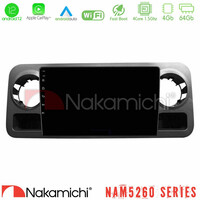 Nakamichi Nam5260 Series 4core Android12 4+64gb Mercedes Sprinter W907 Navigation Multimedia Tablet 10 με Carplay &Amp; Android Auto u-n44-Mb1463