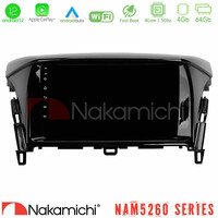 Nakamichi Nam5260 Series 4core Android12 4+64gb Mitsubishi Eclipse Cross Navigation Multimedia Tablet 9 με Carplay &Amp; Android Auto u-n44-Mt2021