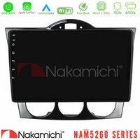 Nakamichi Nam5260 Series 4core Android12 4+64gb Mazda rx8 2003-2008 Navigation Multimedia Tablet 9 με Carplay &Amp; Android Auto u-n44-Mz1351
