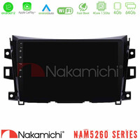Nakamichi Nam5260 Series 4core Android12 4+64gb Nissan Navara Np300 Navigation Multimedia Tablet 9 με Carplay &Amp; Android Auto u-n44-Ns0340