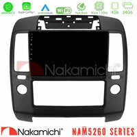 Nakamichi Nam5260 Series 4core Android12 4+64gb Nissan Navara Navigation Multimedia Tablet 9 με Carplay &Amp; Android Auto u-n44-Ns0900