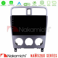 Nakamichi Nam5260 Series 4core Android12 4+64gb Subaru Forester 2003-2007 Navigation Multimedia Tablet 9 με Carplay & Android Auto u-n44-Su0470