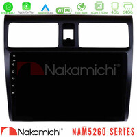 Nakamichi Nam5260 Series 4core Android12 4+64gb Suzuki Swift 2005-2010 Navigation Multimedia Tablet 10 με Carplay & Android Auto u-n44-Sz0255