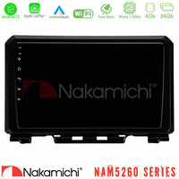 Nakamichi Nam5260 Series 4core Android12 4+64gb Suzuki Jimny 2018-2022 Navigation Multimedia Tablet 9 με Carplay & Android Auto u-n44-Sz0546