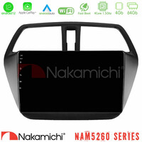 Nakamichi Nam5260 Series 4core Android12 4+64gb Suzuki sx4 s-Cross Navigation Multimedia Tablet 9 με Carplay & Android Auto u-n44-Sz578