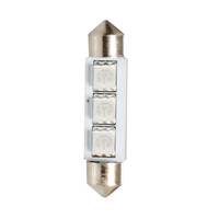L307B/MT ΛΑΜΠΑΚΙΑ ΠΛΑΦΟΝΙΕΡΑΣ C5W 12V SV8.5 41mm 3xSMD5050 LED ΜΠΛΕ CAN-BUS M-TECH - 1 τεμ.