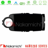 Nakamichi Nam5260 Series 4core Android12 4+64gb Toyota Yaris Navigation Multimedia Tablet 9 (Μαύρο Χρώμα) με Carplay & Android Auto u-n44-Ty0635