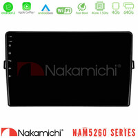 Nakamichi Nam5260 Series 4core Android12 4+64gb Toyota Auris Navigation Multimedia Tablet 10 με Carplay & Android Auto u-n44-Ty472