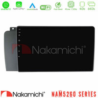 Nakamichi Nam5260 Series 4core Android12 4+64gb Volvo s60 2004-2009 Navigation Multimedia Tablet 9 με Carplay &Amp; Android Auto u-n44-Vl1514