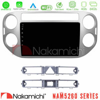 Nakamichi Nam5260 Series 4core Android12 4+64gb vw Tiguan Navigation Multimedia Tablet 9 με Carplay &Amp; Android Auto u-n44-Vw0083