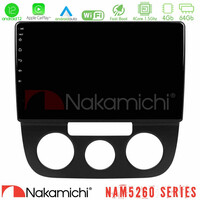 Nakamichi Nam5260 Series 4core Android12 4+64gb vw Jetta Navigation Multimedia Tablet 10 με Carplay &Amp; Android Auto u-n44-Vw0393