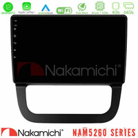 Nakamichi Nam5260 Series 4core Android12 4+64gb vw Jetta Navigation Multimedia Tablet 10 με Carplay &Amp; Android Auto u-n44-Vw087t