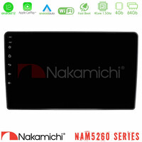Nakamichi Nam5260 Series 4core Android12 4+64gb vw Passat Navigation Multimedia Tablet 9 με Carplay &Amp; Android Auto u-n44-Vw095n