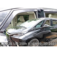 ΑΝΕΜ.SET30043 ΑΝΕΜΟΘΡΑΥΣΤΕΣ ΓΙΑ LEXUS LM 350H (AW10) 5D 2023+ ΣΕΤ ΑΥΤΟΚΙΝΗΤΟΥ ΑΠΟ ΕΥΚΑΜΠΤΟ ΦΙΜΕ ΠΛΑΣΤΙΚΟ HEKO - 4 ΤΕΜ.