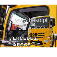 ΑΝΕΜ.23214/TRUCK ΑΝΕΜΟΘΡΑΥΣΤΕΣ ΓΙΑ MERCEDES ACTROS MP4 2012+ / ANTOS 2012+ ΖΕΥΓΑΡΙ ΑΠΟ ΕΥΚΑΜΠΤΟ ΦΙΜΕ ΠΛΑΣΤΙΚΟ HEKO - 2 ΤΕΜ