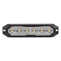 03930/AM ΣΤΡΟΜΠΟ 12/24V 6xSMD LED 18W (6x3W) R65 R10 IP68 IP6K9K 122x30mm ΑΜΙΟ - 1 ΤΕΜ.
