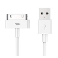 POWERTECH Καλώδιο USB 2.0 σε iPad & iPhone 4/4S CAB-U024, λευκό, 1m
