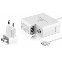 POWERTECH τροφοδοτικό laptop PT-289 για Apple, 60W, 16.5V/3.65A, λευκό
