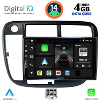 DIGITAL IQ BXF 6186_CPA CLIMA (9inc) MULTIMEDIA TABLET for HONDA CIVIC mod. 1995-2001