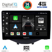 DIGITAL IQ BXF 6715_CPA CLIMA (9inc) MULTIMEDIA TABLET for CITROEN C1-PEUGEOT 108-TOYOTA AYGO mod. 2014&gt;
