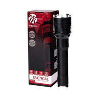 TLF102/MT ΦΑΚΟΣ ΧΕΙΡΟΣ 1x10W 240lm IP65 171mm Φ42mm 3300mAh Li-ion TACTICAL LASER FLASHLIGHT M-TECH - 1 Τεμ.