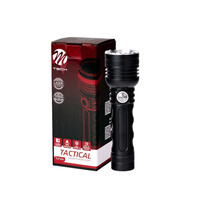 TLF104/MT ΦΑΚΟΣ ΧΕΙΡΟΣ 1x10W 490lm IP65 140mm Φ40mm 5000mAh Li-ion TACTICAL LASER FLASHLIGHT M-TECH - 1 Τεμ.