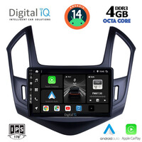 DIGITAL IQ BXF 6077_CPA (9inc) MULTIMEDIA TABLET for CHEVROLET CRUZE mod. 2013-2015