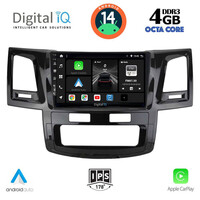 DIGITAL IQ BXF 6720_CPA (9inc) MULTIMEDIA TABLET for TOYOTA HILUX mod. 2005-2016